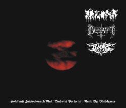 Holokaust zniewolonych mas / Diabolus perfectus / Raise the Blasphemer Cover