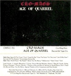 Age Of Quarrel Cover