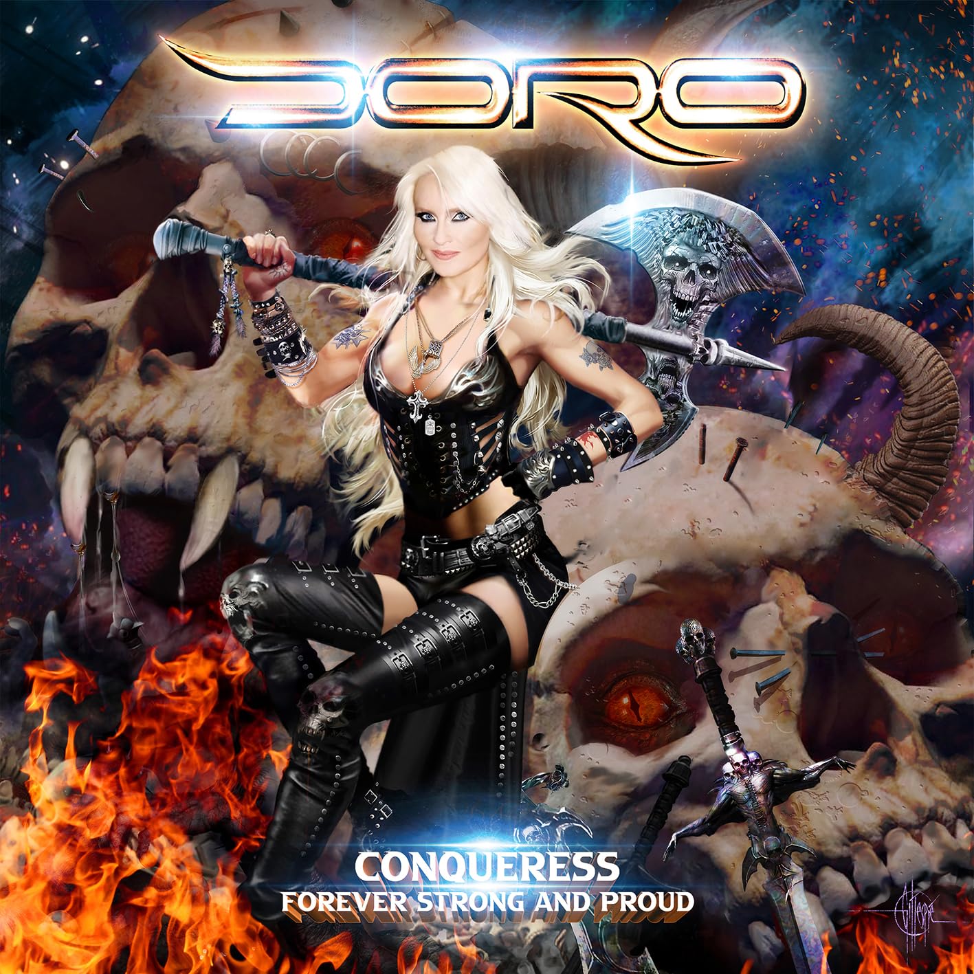 CONQUERESS – FOREVER STRONG AND PROUD Cover