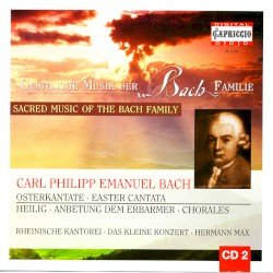 Geistliche Musik der Bach Familie, vol 2 Cover