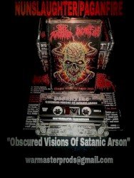 Obscured Visions Of Satanic Arson Cover