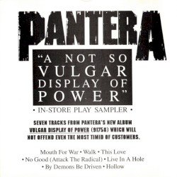 A Not So Vulgar Display of Power Cover
