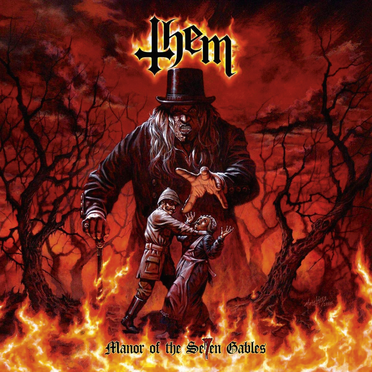 Manor Of The Se7en Gables Cover
