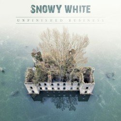 SNOWY WHITE – Unfinished Business Cover