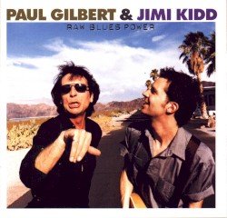PAUL GILBERT – Raw Blues Power Cover