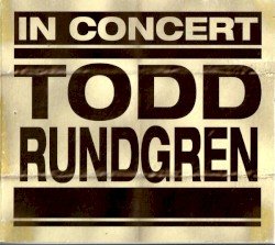 TODD – In Concert Cover