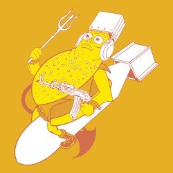 Rickshaw Billie's Burger Patrol – Big Dumb Riffs Cover