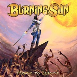 BURNING SUN – Power to Survive Cover